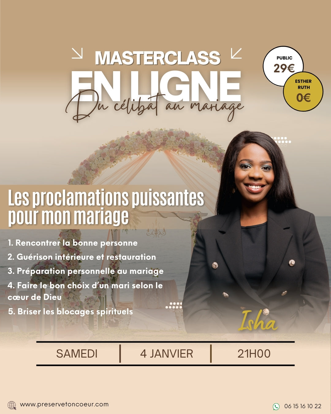 Les proclamations puissantes pour mon mariage